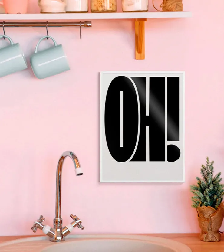 Topo studio Affiche 30x40 OH! - Studio Topo