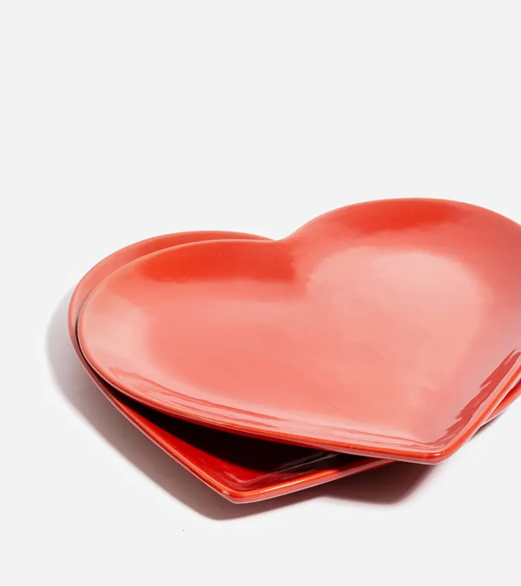 DOIY Assiette coeur