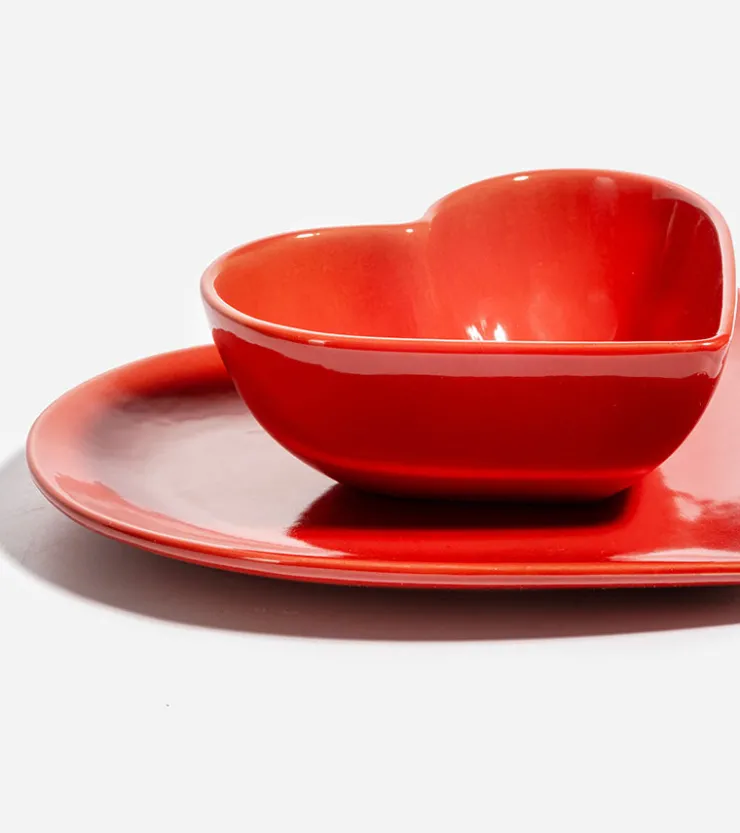 DOIY Assiette coeur