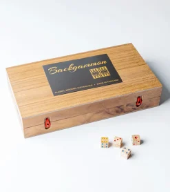 Verve Culture Backgammon en bois de manguier