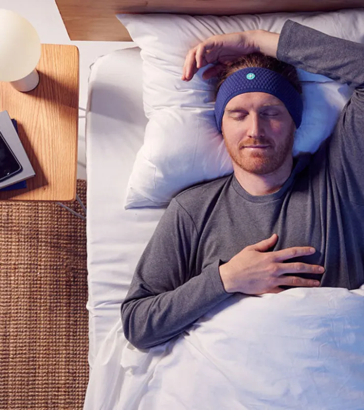 Mydodow Bandeau de sommeil bluetooth et relaxation Hoomband