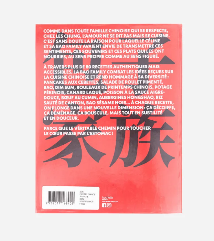 Hachette Pratique Bao Family : cuisine chinoise entre tradition et modernité