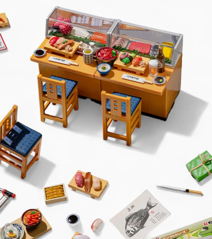 Clever idiots Blind box - Restaurant de sushis