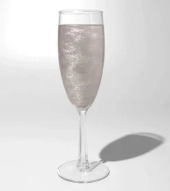 Art of sucre Bombes à paillettes argentées pour cocktails