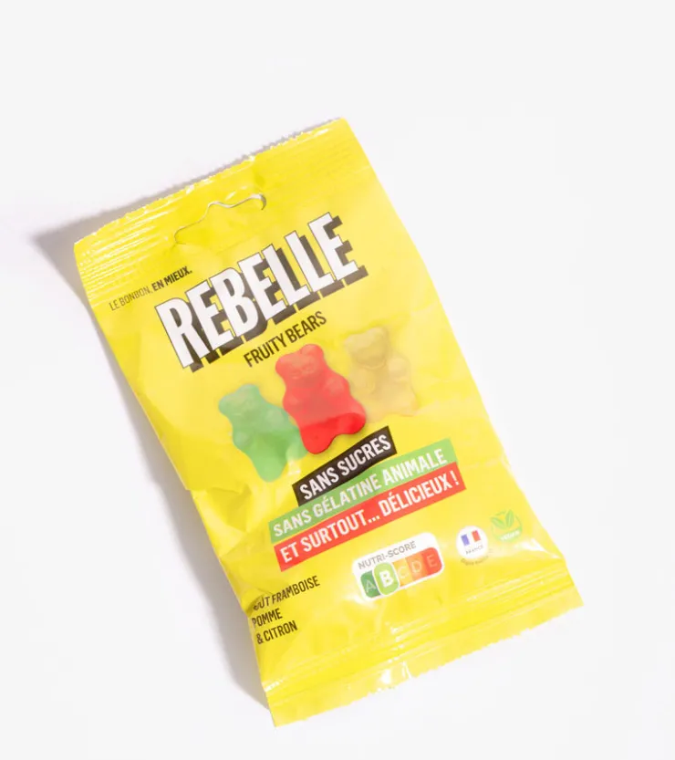 Rebelle Bonbons oursons sans sucre