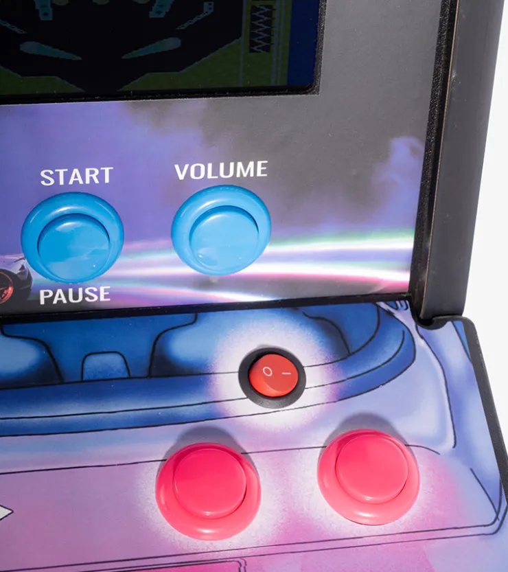 Reset Club Borne d'arcade rétro en bois