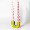 DOIY Bougeoir arc-en-ciel