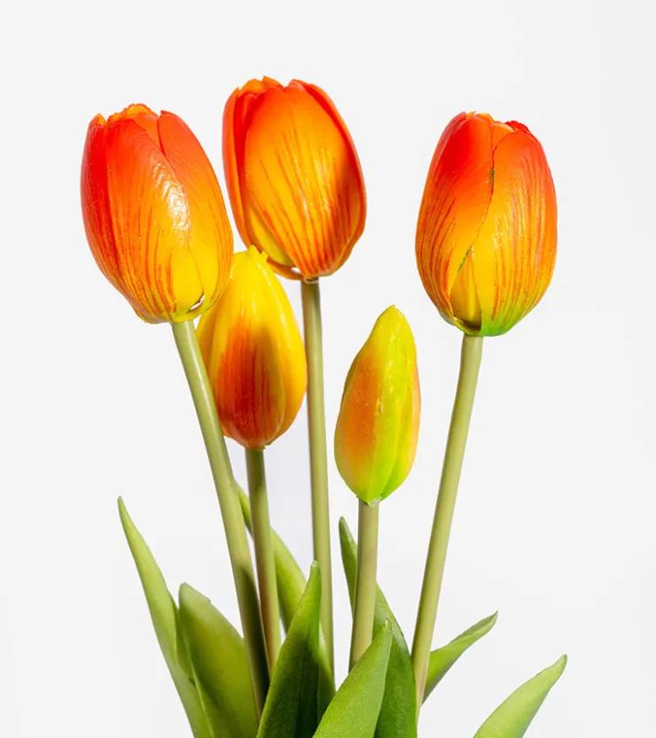 Nodito Bouquet de tulipes réalistes