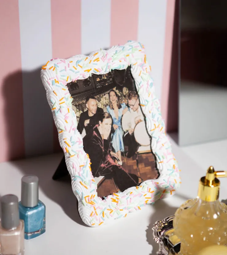 DOIY Cadre photo cake