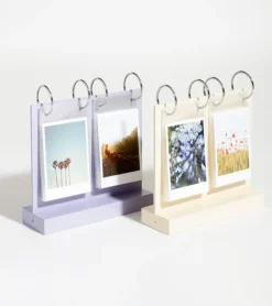 L'expressionist Cadre photo en bois à feuilleter pour Instax
