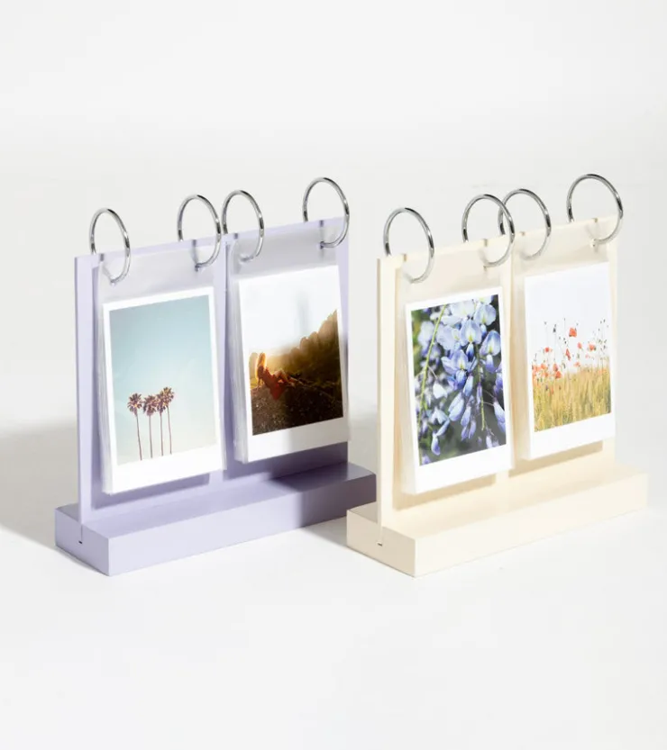 L'expressionist Cadre photo en bois à feuilleter pour Instax