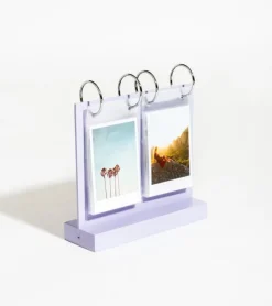 L'expressionist Cadre photo en bois à feuilleter pour Instax