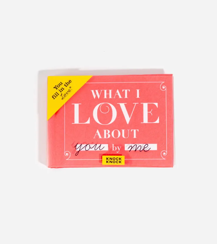Chronicle books Carnet à remplir : What I Love about You