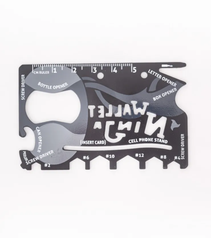 L'avant gardiste Carte ninja multifonction - 16 outils