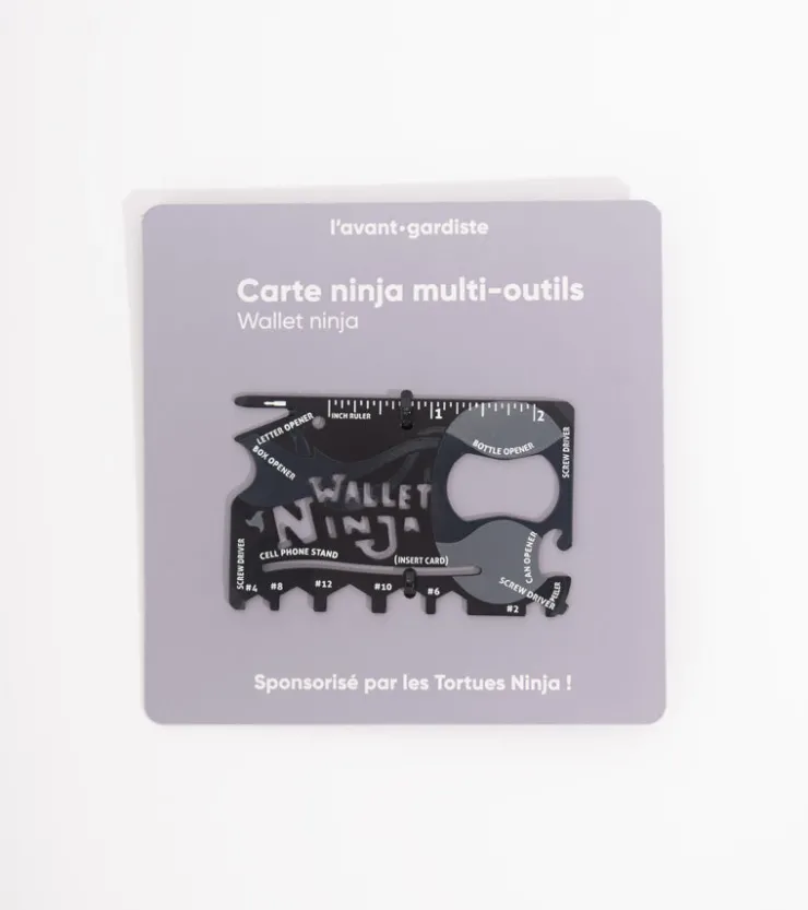 L'avant gardiste Carte ninja multifonction - 16 outils