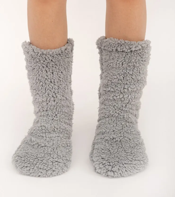 L'expressionist Chaussettes cocooning en moumoute
