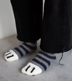 L'avant gardiste Chaussettes moumoute chat