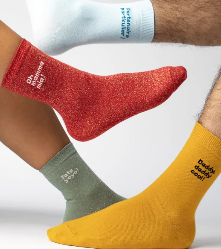 L'expressionist Chaussettes partenaire particulier