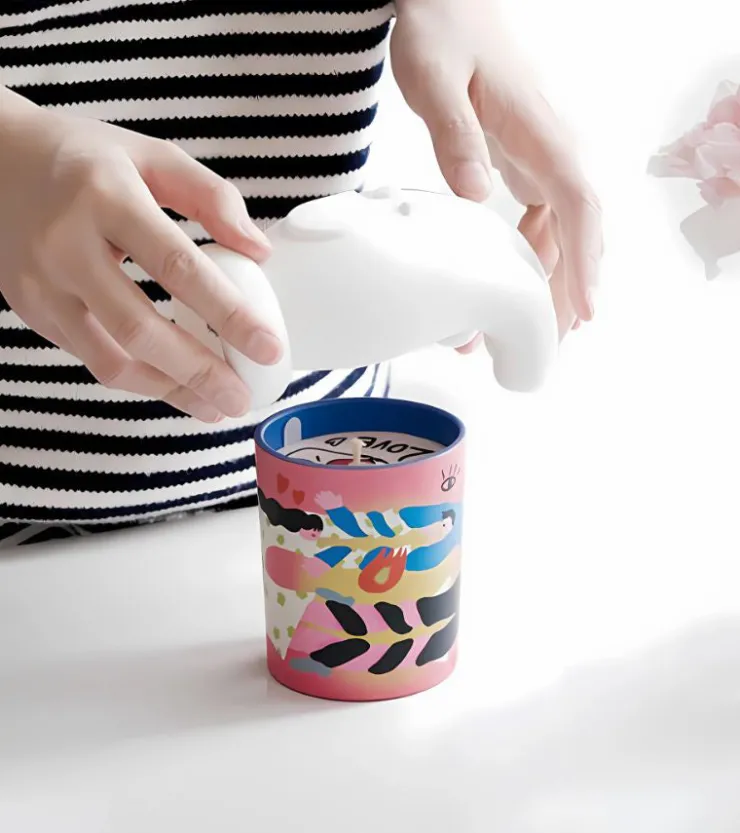 Wekuku Coffret bougie parfumée - Hold on tight