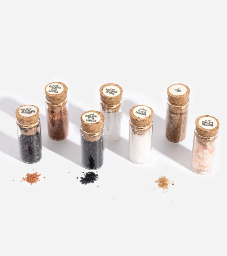 Quai Sud Coffret découverte - 7 sels du monde