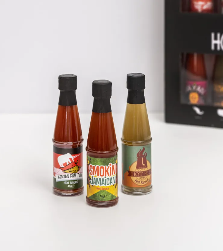 Modern Coffret de 15 sauces piquantes du monde