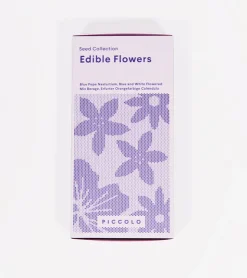 Piccolo seeds Coffret de graines - Fleurs comestibles