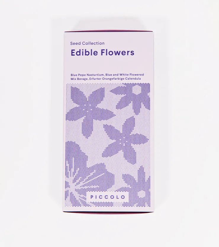 Piccolo seeds Coffret de graines - Fleurs comestibles
