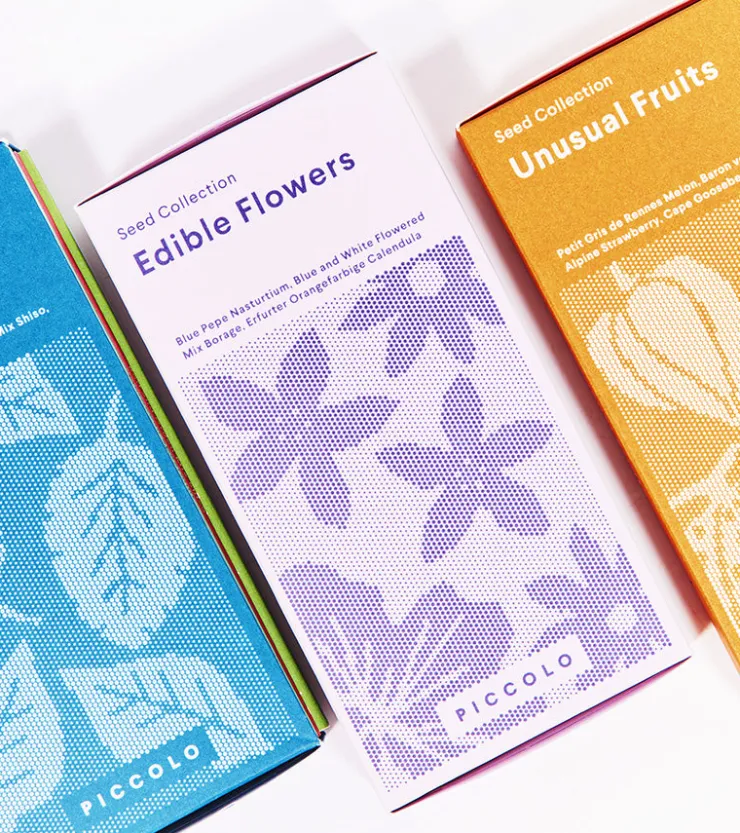 Piccolo seeds Coffret de graines - Fleurs comestibles