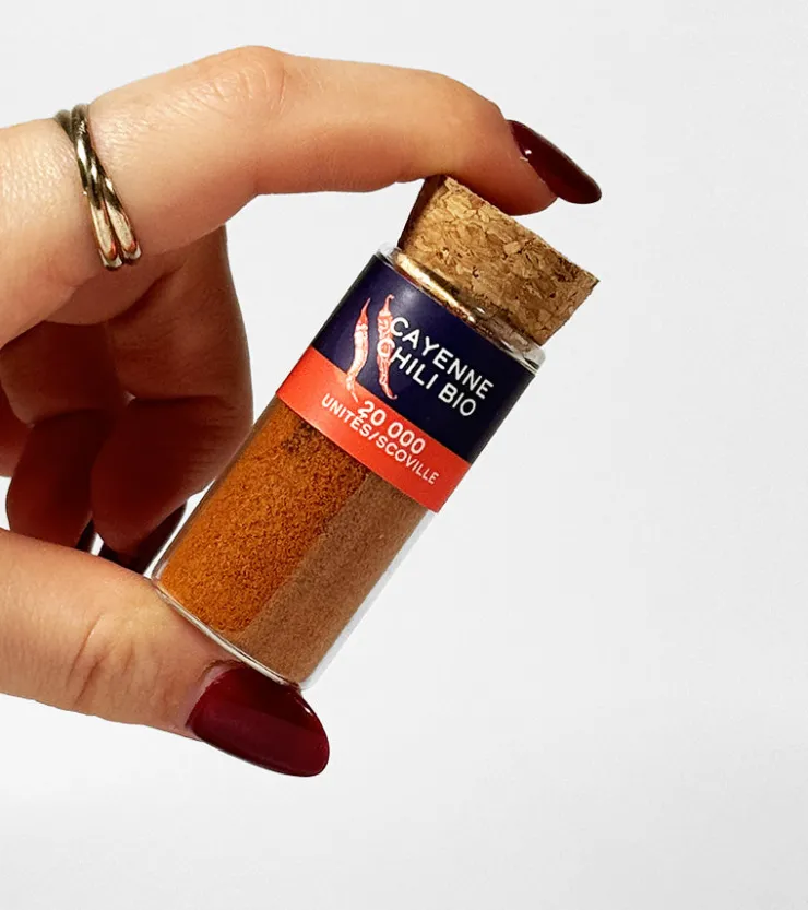 Quai Sud Coffret de piments - Echelle de Scoville