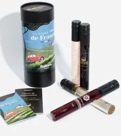 Flakon Coffret d'oenologie - Les vins de france