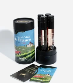 Flakon Coffret d'oenologie - Les vins de france