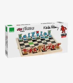 Vilac Coffret jeu d'échecs Keith Haring