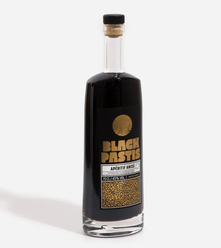 Quai Sud Coffret Pastis noir & verres