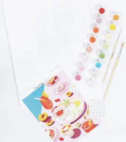 La petite épicerie Coffret peinture au numéro
