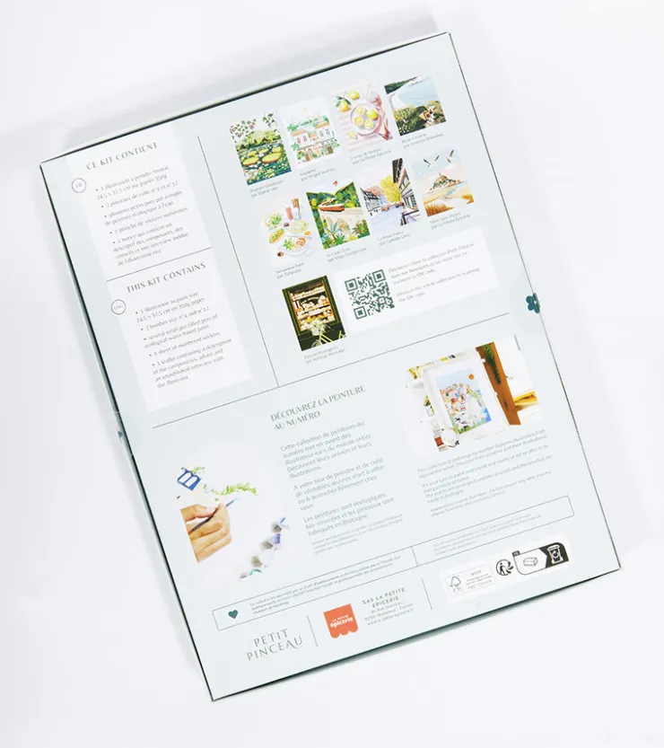 La petite épicerie Coffret peinture au numéro
