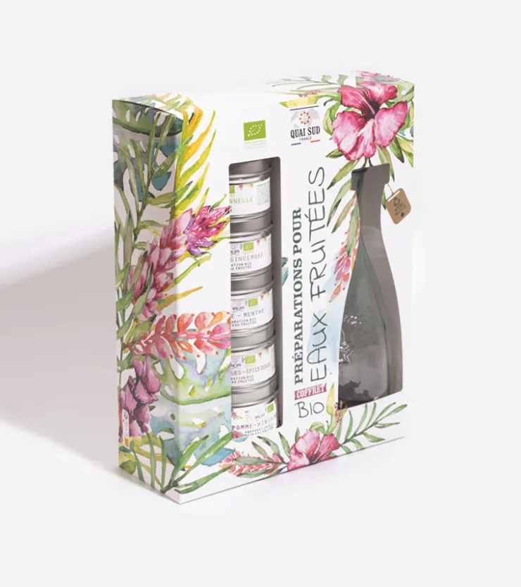 Quai Sud Coffret pour préparer son eau infusée aux fruits