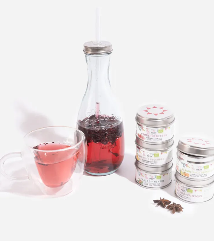 Quai Sud Coffret pour préparer son eau infusée aux fruits