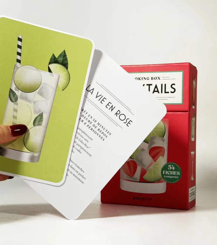 Hachette Marabout Cooking box Cocktails - la boîte de fiches recettes