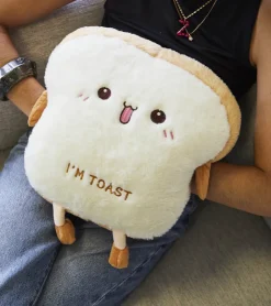 L'avant gardiste Coussin toast Kawaii