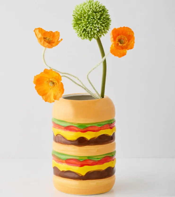 DOIY Fast Food - Vase Burger en céramique