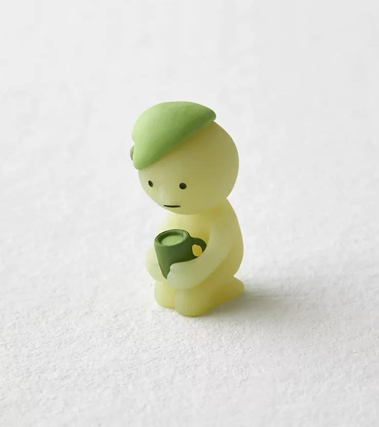 Baby watch Figurine fluorescente Smiski - série Bed
