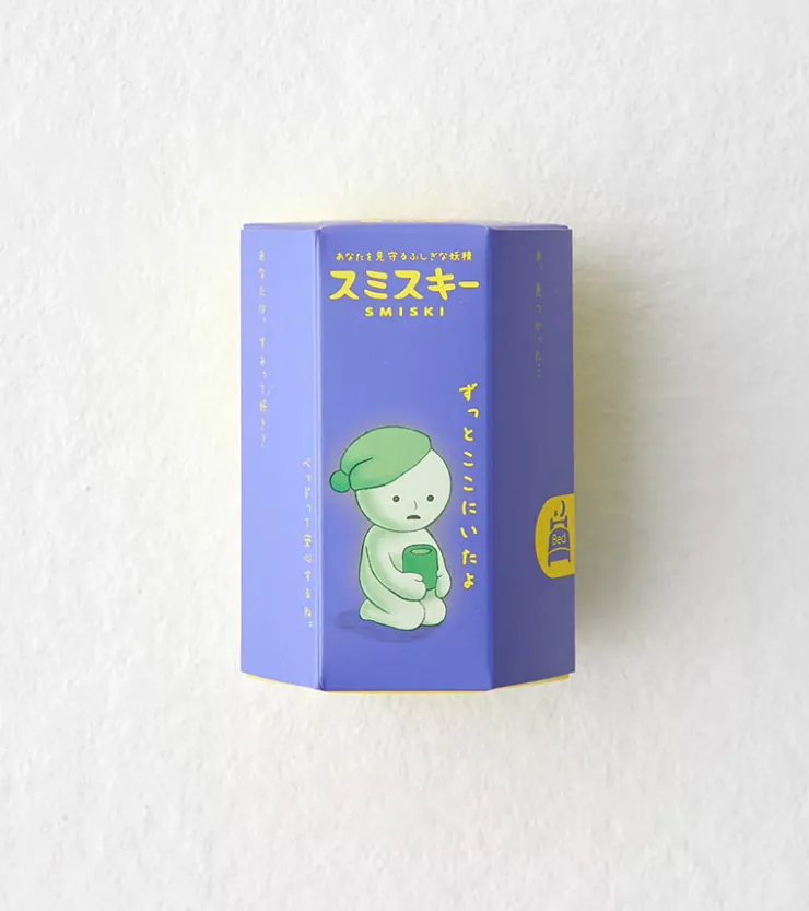 Baby watch Figurine fluorescente Smiski - série Bed