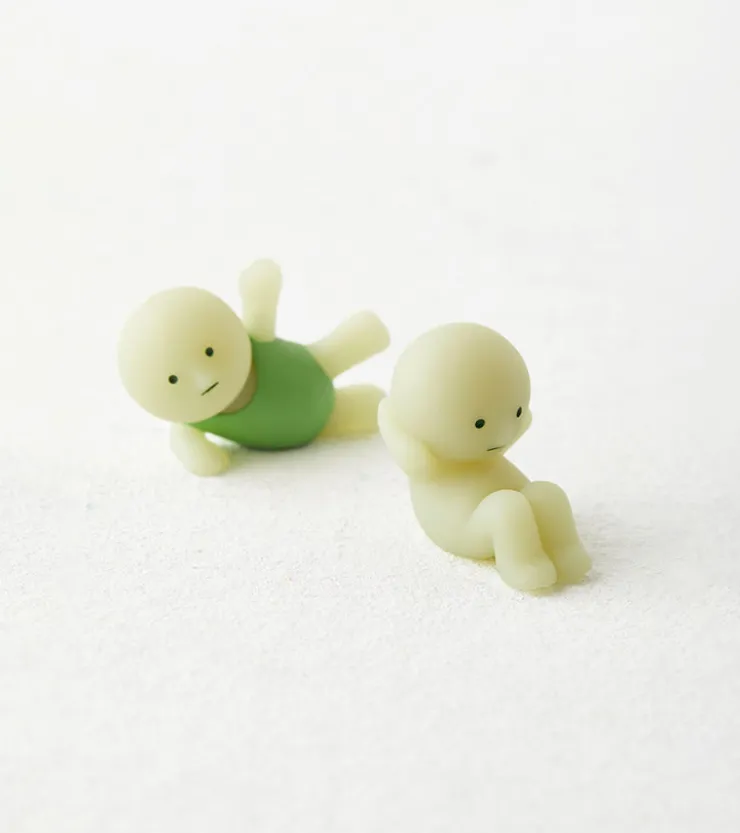 Baby watch Figurine fluorescente Smiski - série Exercising