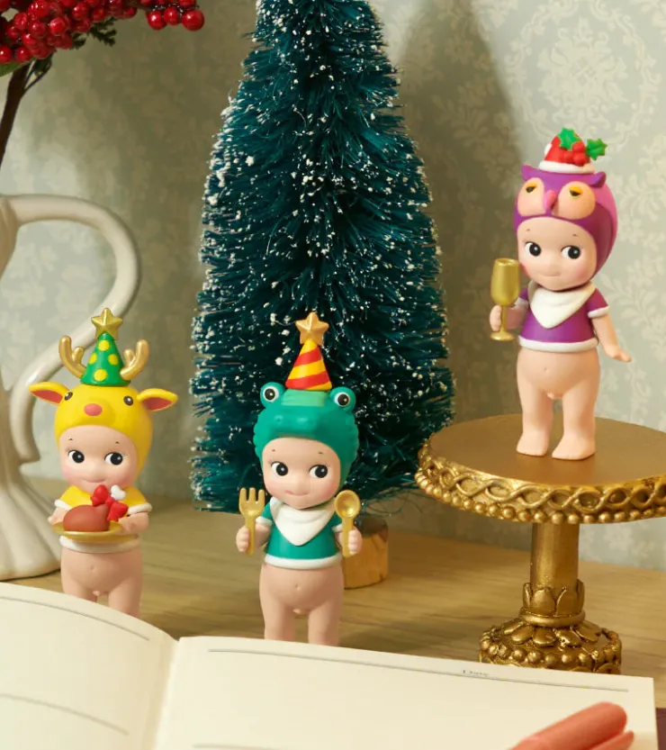 Baby watch Figurine Sonny angel - Série Christmas Dinner