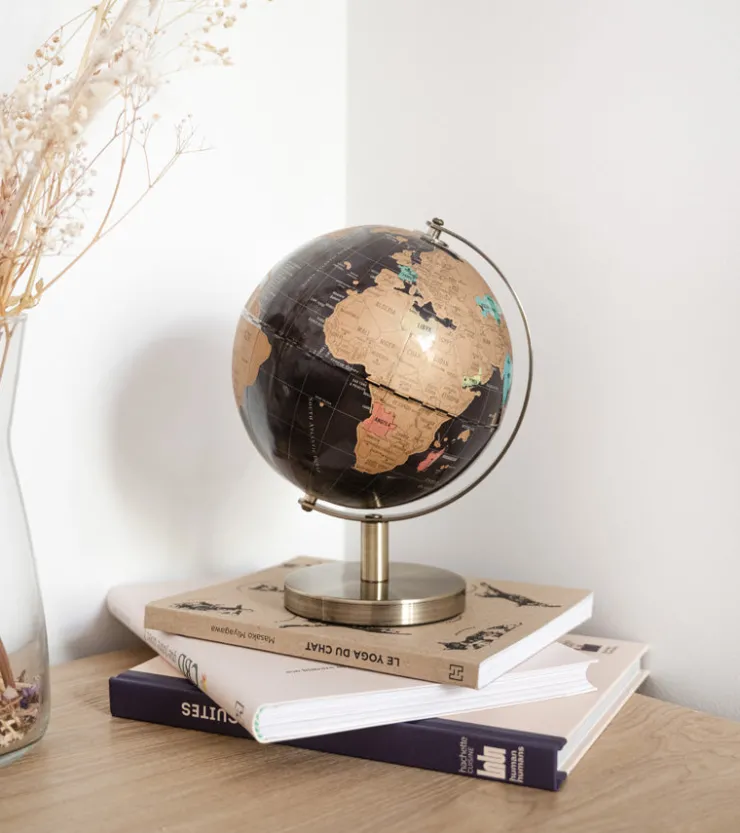 suck uk Globe terrestre à gratter
