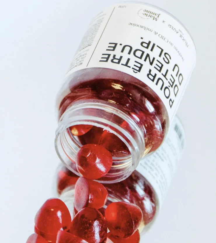 Marie Janine Gummies CBD et mélatonine, pour être détendu(e) du slip