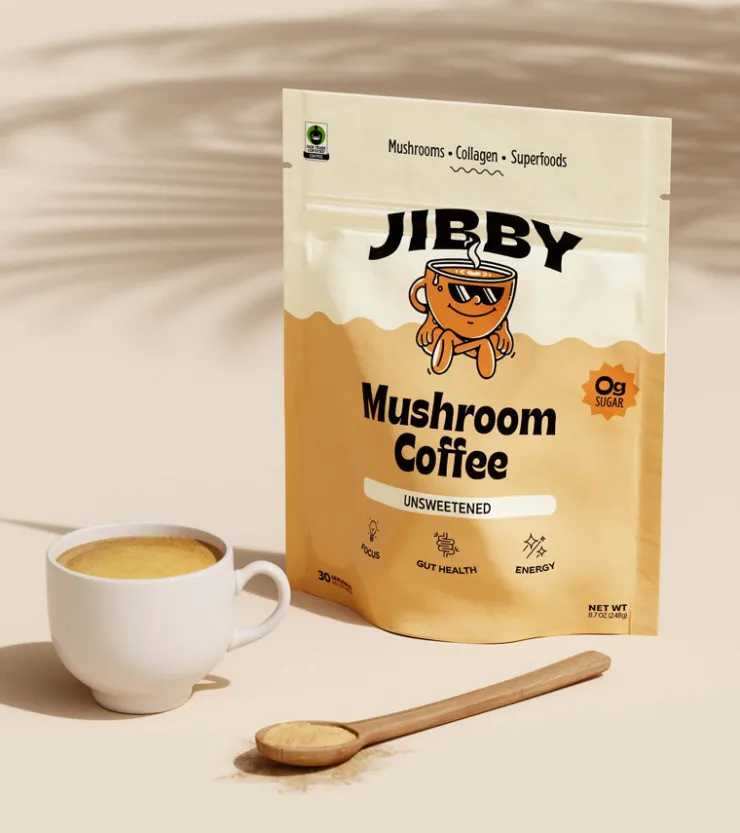 Jibby Coffee Jibby Café aux champignons
