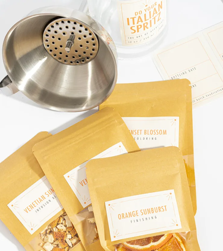 Craftly Kit d'infusion DIY - Italian Spritz