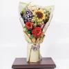 Robotime Kit DIY - Bouquet de fleurs en bois