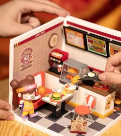 Robotime Kit DIY Fast food miniature - Yum Yum Burgers